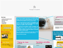 Tablet Screenshot of cliniqueveterinairesaintjust.com